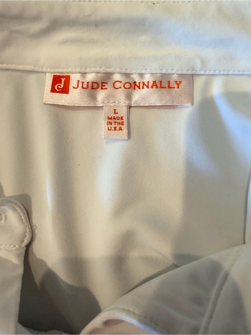 Jude Connally White Knit Long-Sleeve Button-Up Shirt - Picture 5 of 6